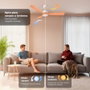 Grunkel Ventilador de techo Skystyle52 35W 3 aspas 132cm 6 velocidades
